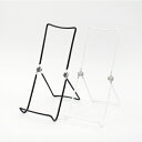 GIBSON Holders ギブソンホルダー Wire Display Stand(L) ワイヤーディスプレイスタンド スマホスタンド ブックスタンド 本立て 樹脂 折りたたみ 角度調整可能 シンプル ☆