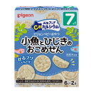 ピジョン ベビーおやつ 元気アップカルシウム 小魚とひじきのおこめせん 6g×2袋 7ヵ月頃〜