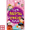 【送料無料(ゆうパケット)】ユニマットリケン こどもカルシウム+ビタミンD チュアブル チョコレート風味 45粒