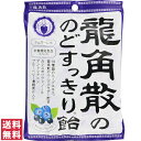 【送料無料(ゆうパケット)】龍角散 のどすっきり飴 カシス&ブルーベリー 75g【大】