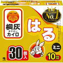 桐灰 カイロ はる ミニ 貼るタイプ 貼るカイロ 30個入 小林製薬