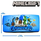 【プレゼント付き】Minecraft Legends BOXポーチ ブルー マインクラフト