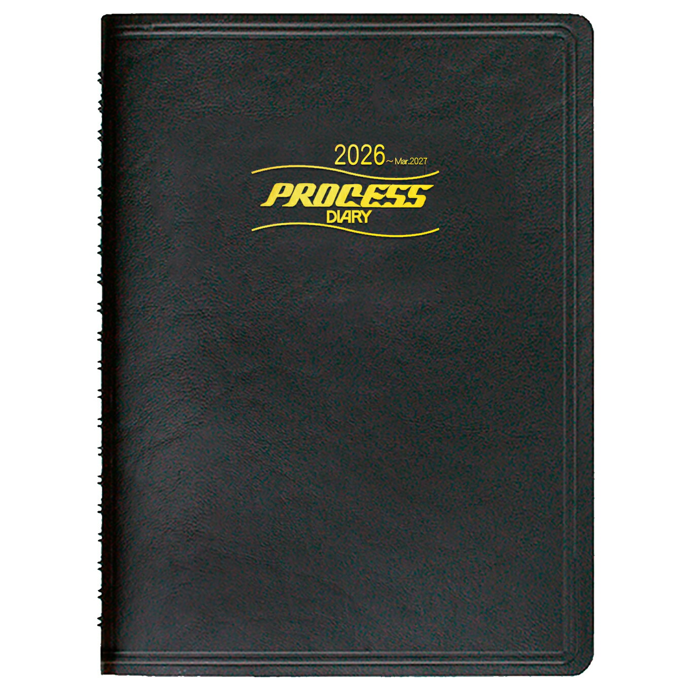 コレクト プロセスダイアリー A5 D-31 ブラック 見開き1ヶ月タイプ15ヶ月版 月間 ホリゾンタル 2026年 スケジュール 手帳 スケジュール帳 ダイア...