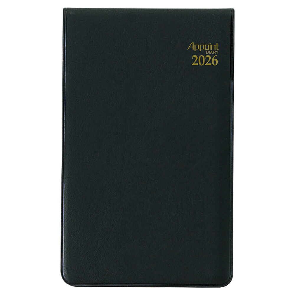 ダイゴー 2026年 アポイント Appoint 1M 縦開 薄型 E1301 手帳 スケジュール スケジュール帳 ダイアリー 1ヶ月横罫 マンスリー 月間 ホ...