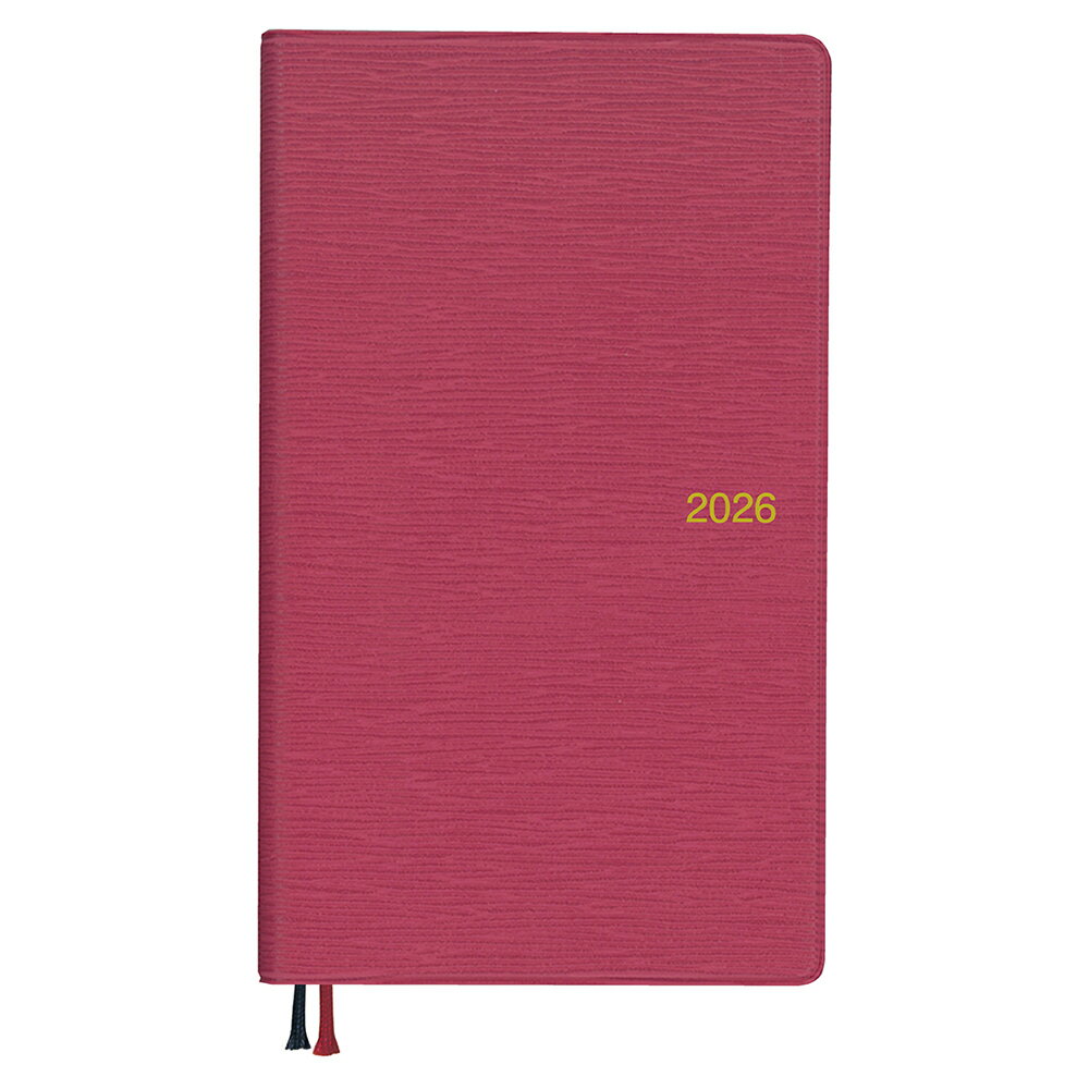 ダイゴー 2026年 アポイント Appoint A6スリム 1W ファミリーレイアウト ピンク E1374 手帳 スケジュール スケジュール帳 ダイアリー 1...