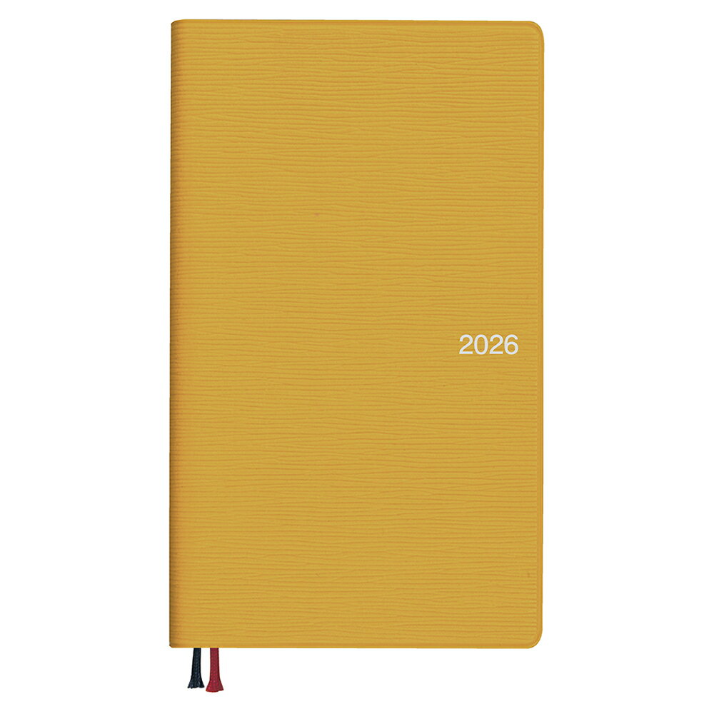 ダイゴー 2026年 アポイント Appoint A6スリム 1W ファミリーレイアウト イエロー 黄色 E1375 手帳 スケジュール スケジュール帳 ダイア...