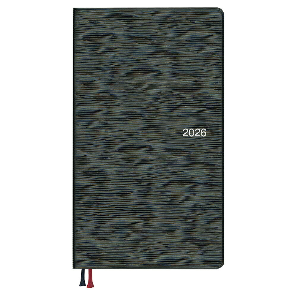 ダイゴー 2026年 アポイント Appoint A6スリム 1W ファミリーレイアウト ブラック 黒 黒色 E1384 手帳 スケジュール スケジュール帳 ダ...