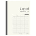 ナカバヤシ ロジカルダイアリー 週間バーチカルB B5 ホワイト 白 白色 NS-B503-26BW 週間バーチカル 2026年 スケジュール 手帳 スケジュー...