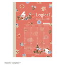 ナカバヤシ ロジカルダイアリー 月間ノートタイプ B6 ムーミン NS-B602-26MA1 月間ブロック 2026年 スケジュール 手帳 スケジュール帳 ダイアリー 2026 日曜 始まり