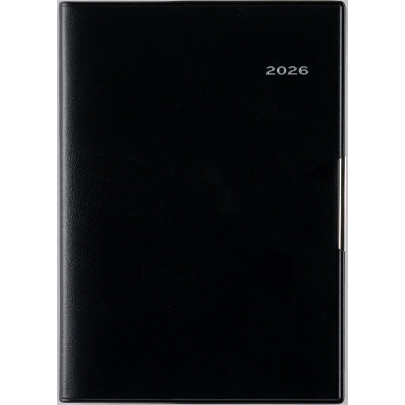 高橋書店 (232) フェルテ2 ブラック 黒 黒色 B6 1週間 メモ ウィークリー 週間 レフト 月曜 始まり 2026年 2026 高橋手帳 手帳 スケジ...