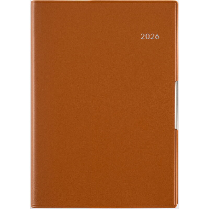 高橋書店 (233) フェルテ3 キャラメル B6 1週間 メモ ウィークリー 週間 レフト 月曜 始まり 2026年 2026 高橋手帳 手帳 スケジュール ...