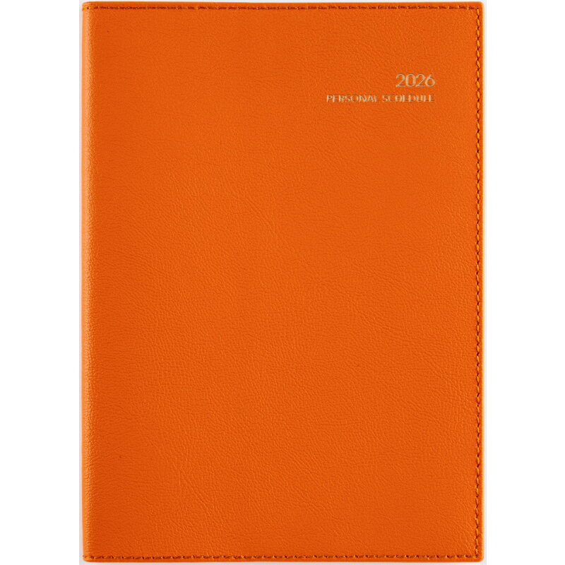 高橋書店 (493) ディアクレール3 オレンジ B6 見開き 1か月 マンスリー 月間 月間ブロック 日曜 始まり 2026年 2026 高橋手帳 手帳 スケ...