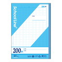 日本ノート スクールラインプラス 200字 LSP200 ノート 学習帳