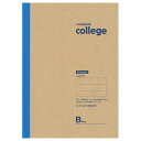 日本ノート CL4B College カレッジ B5 6mm罫 6mm 6ミリ 40枚 ノート 学習帳