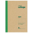 日本ノート KTB6 College カレッジノート B6 7mm罫 7mm 7ミリ ノート 学習帳