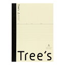 日本ノート UTR3AC Tree's ツリーズ B5 A罫 30枚 クリーム ノート 学習帳(3)