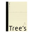 日本ノート UTR4AC Tree's ツリーズ B5 A罫 40枚 クリーム ノート 学習帳