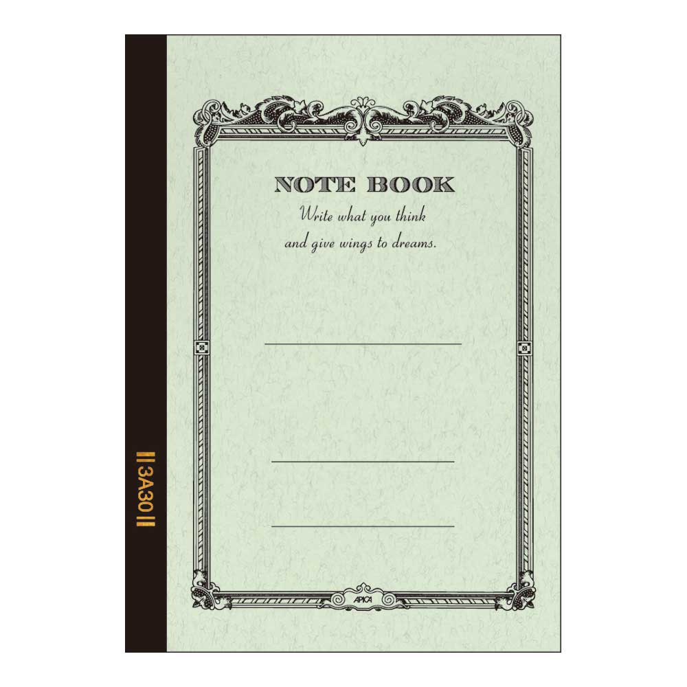 日本ノート 3A30 アピカノート A罫 A5判 30枚 A4 ノート 学習帳