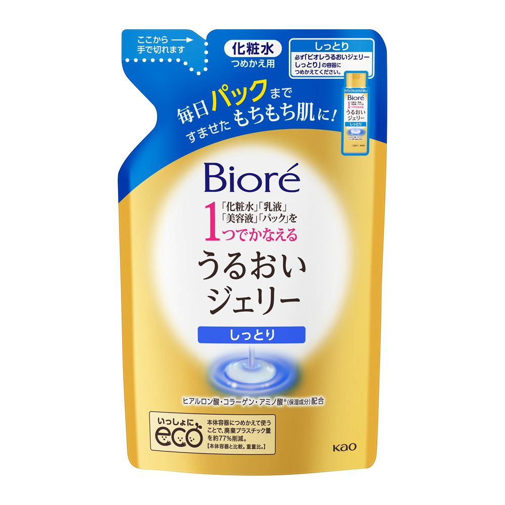 花王 ビオレ うるおいジェリー しっとり 詰め替え つめかえ 160ml