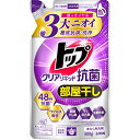 ライオン トップ クリアリキッド 抗菌 微香性 フレッシュフローラル 本体 つめかえ用 500g 洗濯洗剤 洗たく洗剤