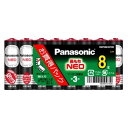 パナソニック マンガン乾電池 ネオ 黒 NEO 単3 単3形 8本入 R6PNB/8VSW マンガン 乾電池 電池 マンガン電池