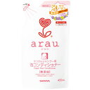 サラヤ arau アラウ 泡せっけんコンディショナー 詰め替え つめかえ用 450ml せっけんシャンプー用 コンディショナー SARAYA