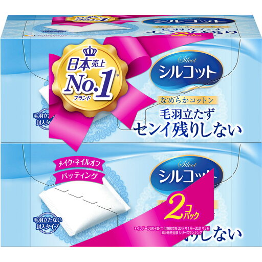 ユニチャーム シルコット 82枚×2箱 コットン ユニチャーム シルコット 82枚×2箱 コットン