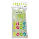 大和物産 feeling フィーリング 袋入 スプーン 10本 使い捨 てスプーン プラスチックスプーン 個包装