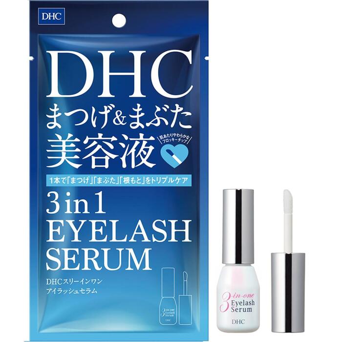 【送料無料(ゆうパケット)】DHC スリーインワン アイラッシュセラム 9ml【まつ毛美容液 アイラッシュトニック 】