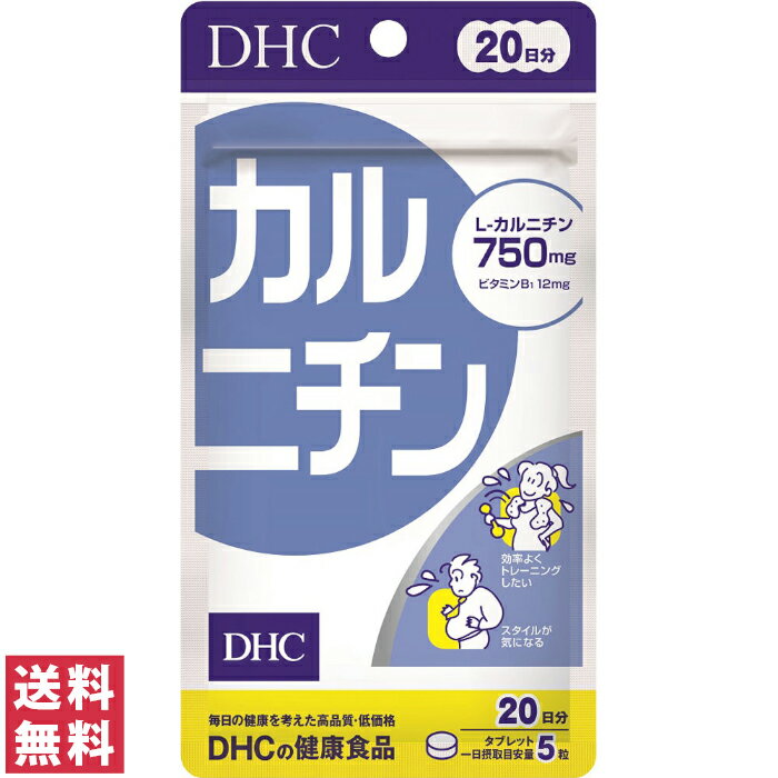 【送料無料(ゆうパケット)】 DHC カルニチン 20日分 100粒 サプリ サプリメント