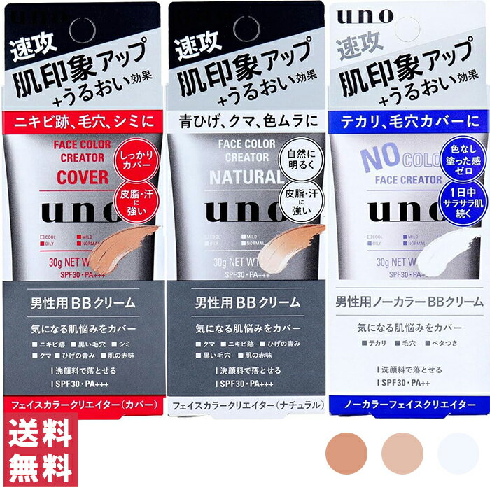 【送料無料(定形外郵便)】UNO ウーノ フェイスカラークリエイター カバー / ナチュラル / ノーカラー