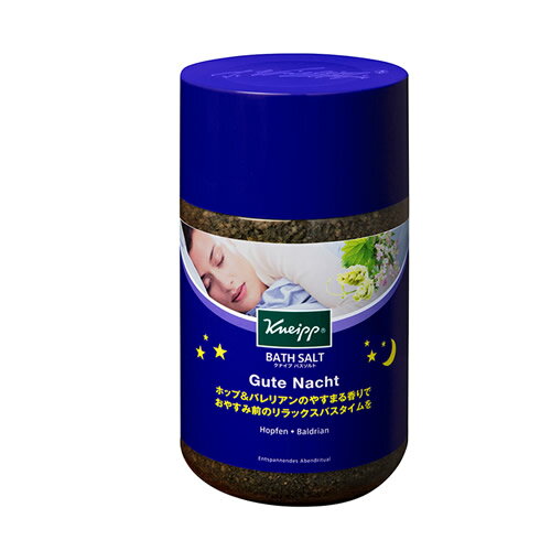 クナイプ バスソルト 【宅配便】クナイプ(KNEIPP) グーテナハト バスソルトホップ＆バレリアンの香り 850g【クナイプ KNEIPP バスソルト 入浴剤】