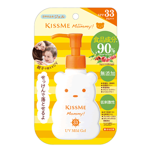 【送料無料（定形外郵便）】マミー UVマイルドジェルN 100g【伊勢半 isehan Mammy キッズ用日焼け止め 子供用日焼け止め】