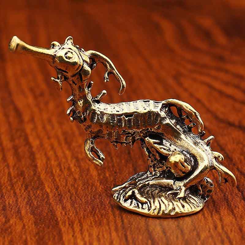 タツノオトシゴ モチーフ 金属製 オブジェ 置物 ab129015780c72c_1.jpg