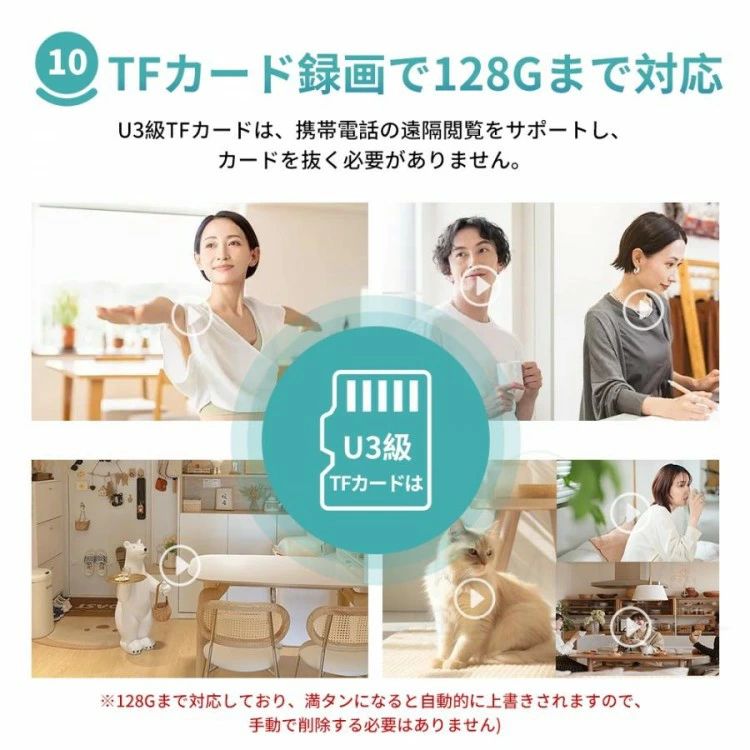 屋外工事不要 800万画 デュアル パンチルト 家庭用 カメラ 屋内 IP66 遠隔監視 人...