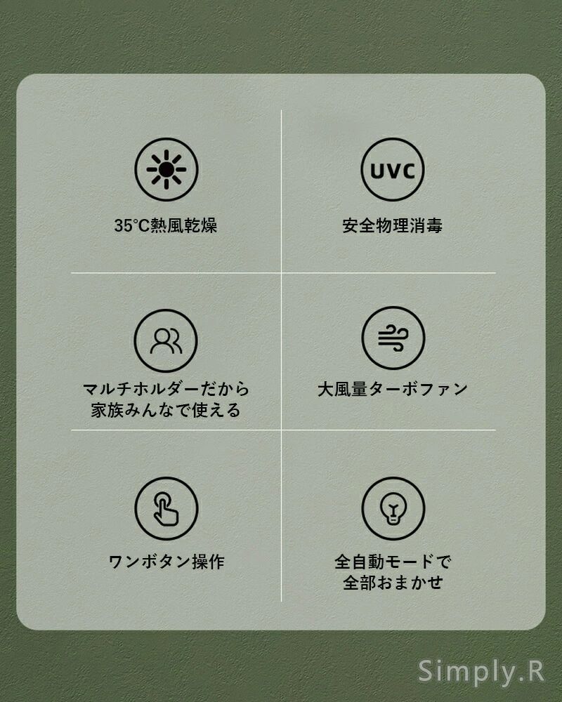 歯ブラシ除菌機 UV除菌 カビ防止 除菌ケース 静音 UBS充電式 壁掛け式 カミソリ対...