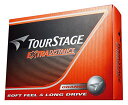 BRIDGESTONE(ブリヂストン) ゴルフボール TOURSTAGE エクストラディスタンス 1ダース( 12個入り) オレンジ TEOX