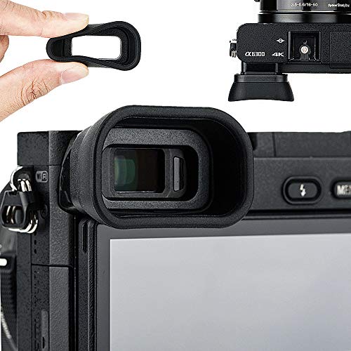 アイカップ 接眼レンズ 延長型 Sony A6000 A6100 A6300 対応 FDA-EP10 アイピース 互換 ファインダー 保護