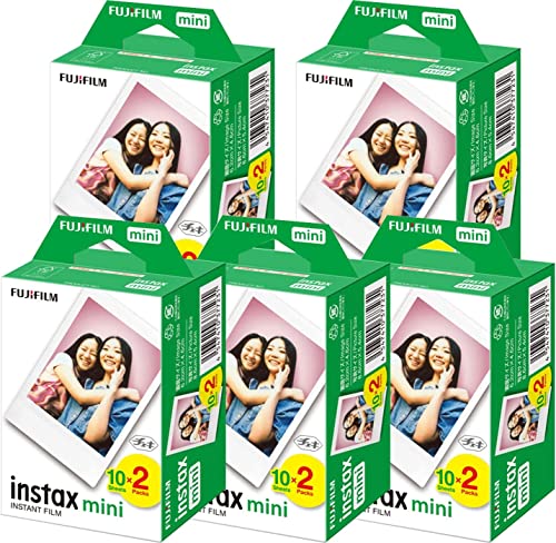 セット販売x5 FUJIFILM インスタントカメラ チェキ用フィルム 20枚入x5SET INSTAX MINI JP 2