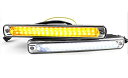 SakaSK 汎用 LED デイライト 12V 6000K 750LM 防水 IP67 2個セット 流れるウインカー 連動 ウィンカー シーケンシャル 36連 車検対応