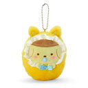 サンリオ(SANRIO) サンリオ マスコットホルダー ポムポムプリン プリン POMPOMPURIN 10×7.3×4cm おくるみベビーマスコット キャラクター 978680 SANRIO