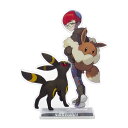 ポケモンセンターオリジナル アクリルスタンド POKÉMON TRAINERS ボタン&ブラッキー