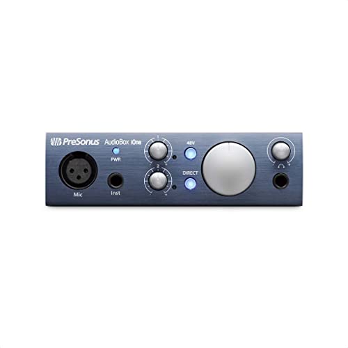 PreSonus AudioBox iOne USB/iPadǥ󥿡ե 24Bit 96kHz 2/2 Studio One ArtistХɥ