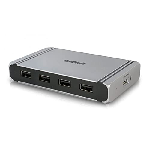 CalDigit Thunderbolt 4 Element Hub - ユニバーサルマルチポートハブ Thunderbolt 4/USB4ポート x 4 USB 3.2 Gen2 10Gb/sポート x 4 最大8Kのシングルディスプレイまたはデュアル4K 60Hzディ…