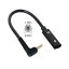 JSER Type C USB-C メス入力 DC/長方形電源PD充電ケーブル ノートパソコン用 18-20V (4.0x1.7mm HP用)