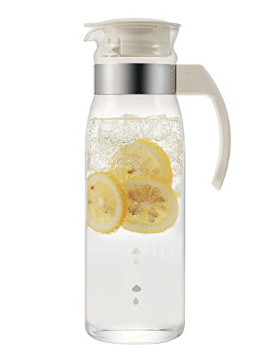 HARIO(ハリオ) 冷蔵庫 ポット オフホワイト 1400ml 日本製 RPLN-14-OW