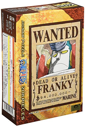エンスカイ 208ピース ジグソーパズル ワンピース 手配書『フランキー』(18.2x25.7cm) 208-041