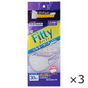 Fitty シルキータッチ耳ゴム やや大きめ ホワイト 30枚入 3個セット 玉川衛材 全国一律送料無料(4)