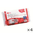 プラスハート マウスティシュー いちご 60枚入 4個セット オオサキメディカル 全国一律送料無料(4)