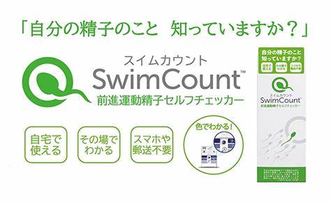 【ポイント10倍クーポンあり】【デンマーク製】送料無料 スイムカウント Swim Count 前進運動精子セルフチェッカー 1回分 妊娠率 タイムアップ法 自宅用 男性用 妊活 不妊検査 セルフチェック 早産 流産 サガミ コンドーム 2